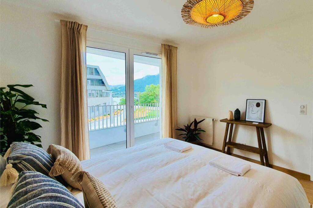 Le Boheme Beau T2 Vue Lac & Montagnes + Garage Annecy Kültér fotó