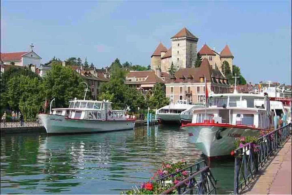 Le Boheme Beau T2 Vue Lac & Montagnes + Garage Annecy Kültér fotó