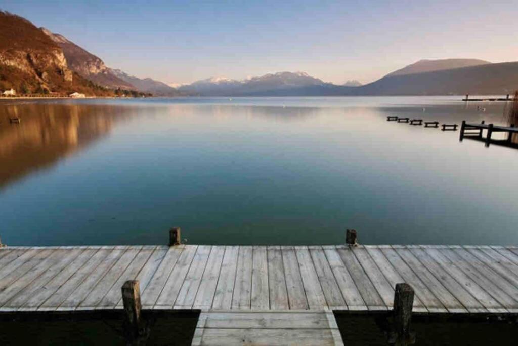 Le Boheme Beau T2 Vue Lac & Montagnes + Garage Annecy Kültér fotó