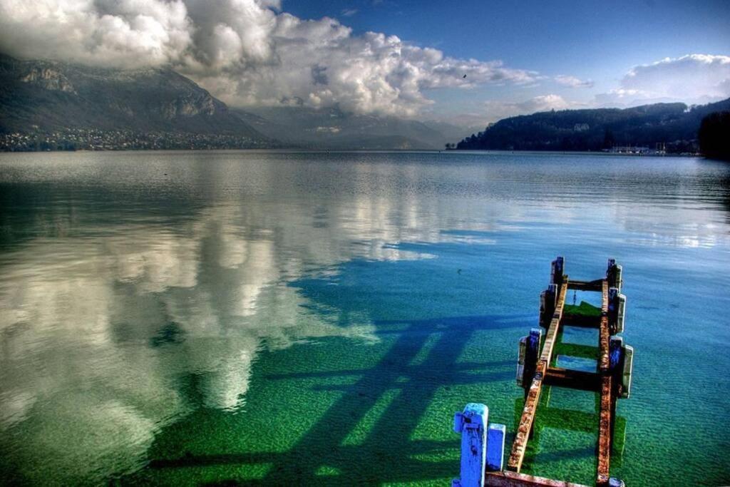 Le Boheme Beau T2 Vue Lac & Montagnes + Garage Annecy Kültér fotó